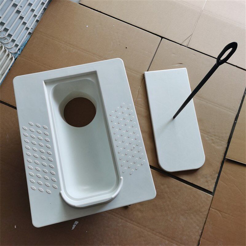 农村厕所免冲蹲便器旱厕改造玻璃钢大口蹲坑带盖板蹲厕防臭器直排,家装主材,蹲便器,淘宝优惠券,粉丝福利购,淘宝优惠卷