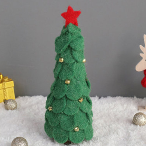 圣诞节装饰用品桌面摆件橱窗家用迷你圣诞树礼物活动场景套餐布置