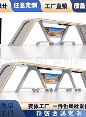 城市智慧电子候车亭公交站台乡镇仿古站台乡村公交车停靠站招呼站