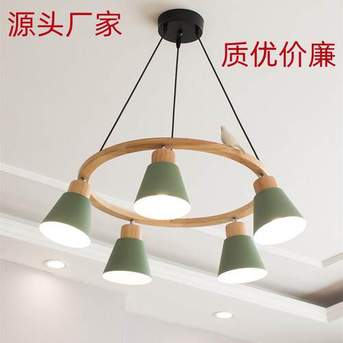 北欧客厅吊灯现代简约创意大气卧室创意餐厅灯轻奢主卧灯具D3002