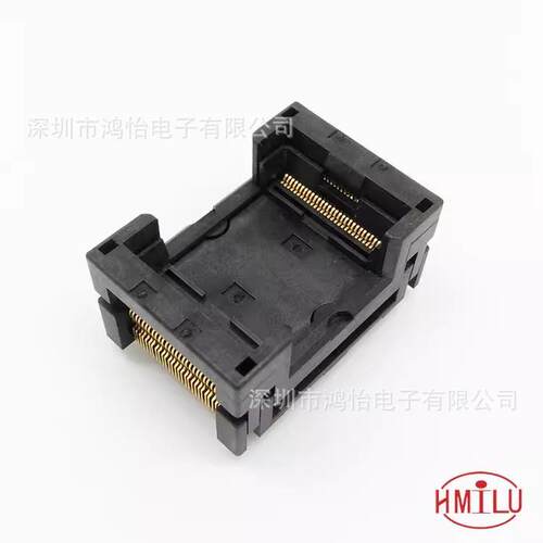 TSOP56芯片测试座IC老化座IC354-0562-010下压座弹跳座工厂直销