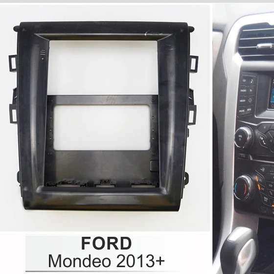 适用福特蒙迪欧2013 FORD MONDEO安卓导航百变改装9.7寸竖屏面框
