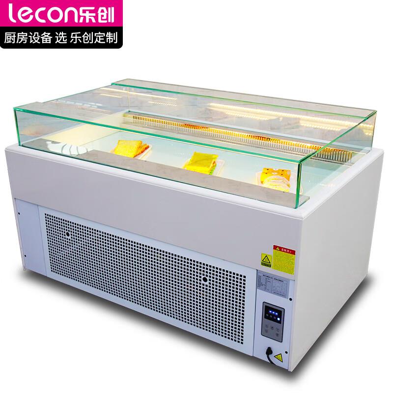 乐创酒店餐厅敞开式三明治柜商用蛋糕冷藏展示柜甜品水果保鲜柜
