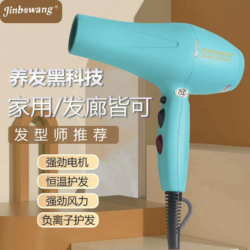 劲波王吹风机家用大功率速干负离子护发理发店发廊专用生电吹风筒