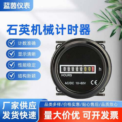 LANE蓝茵厂家销售TH-1石英机械计时器/累时器稳定性好指示灯显示