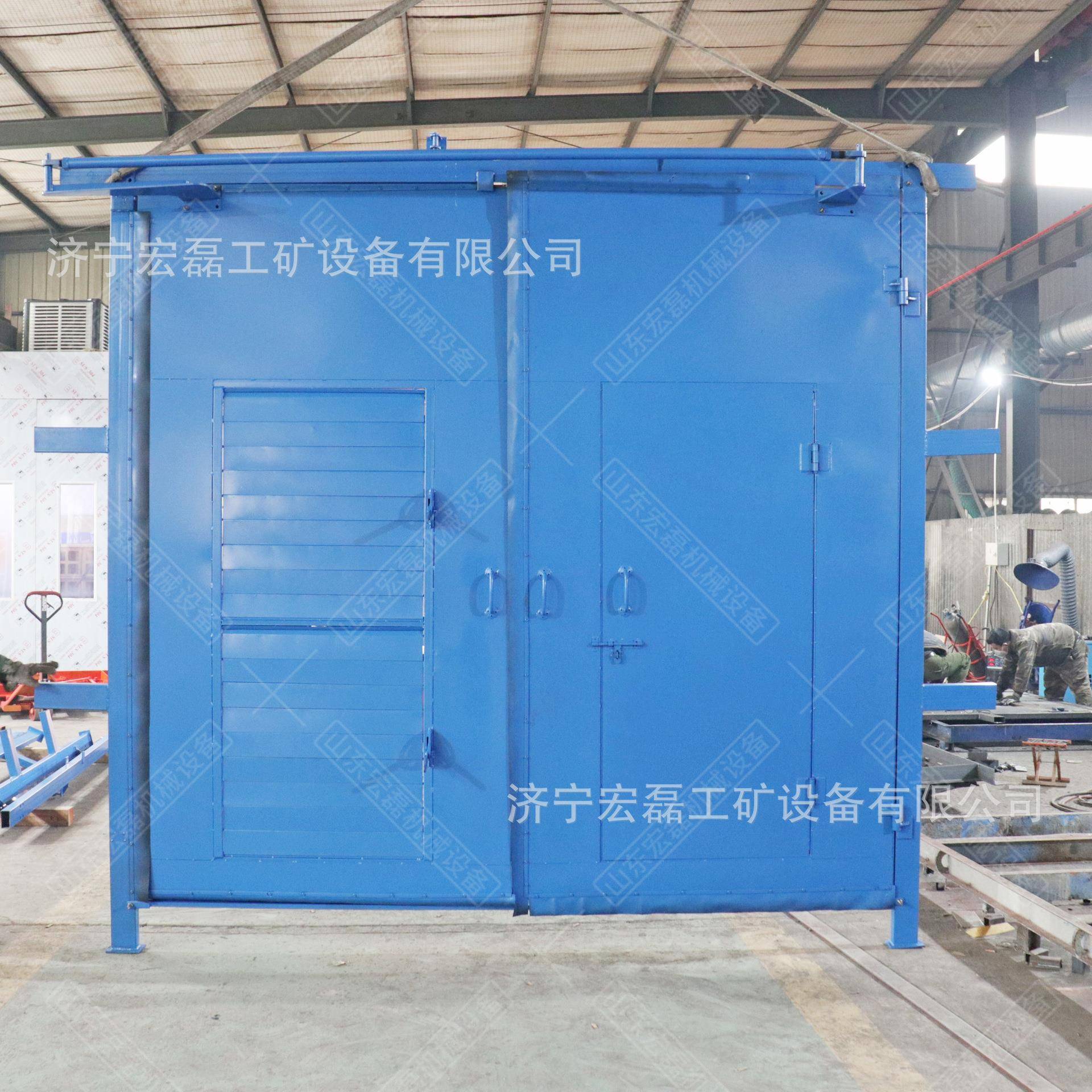矿用百叶窗无压风门1.6*1.8正反向双开门风门井下全自动平衡风门