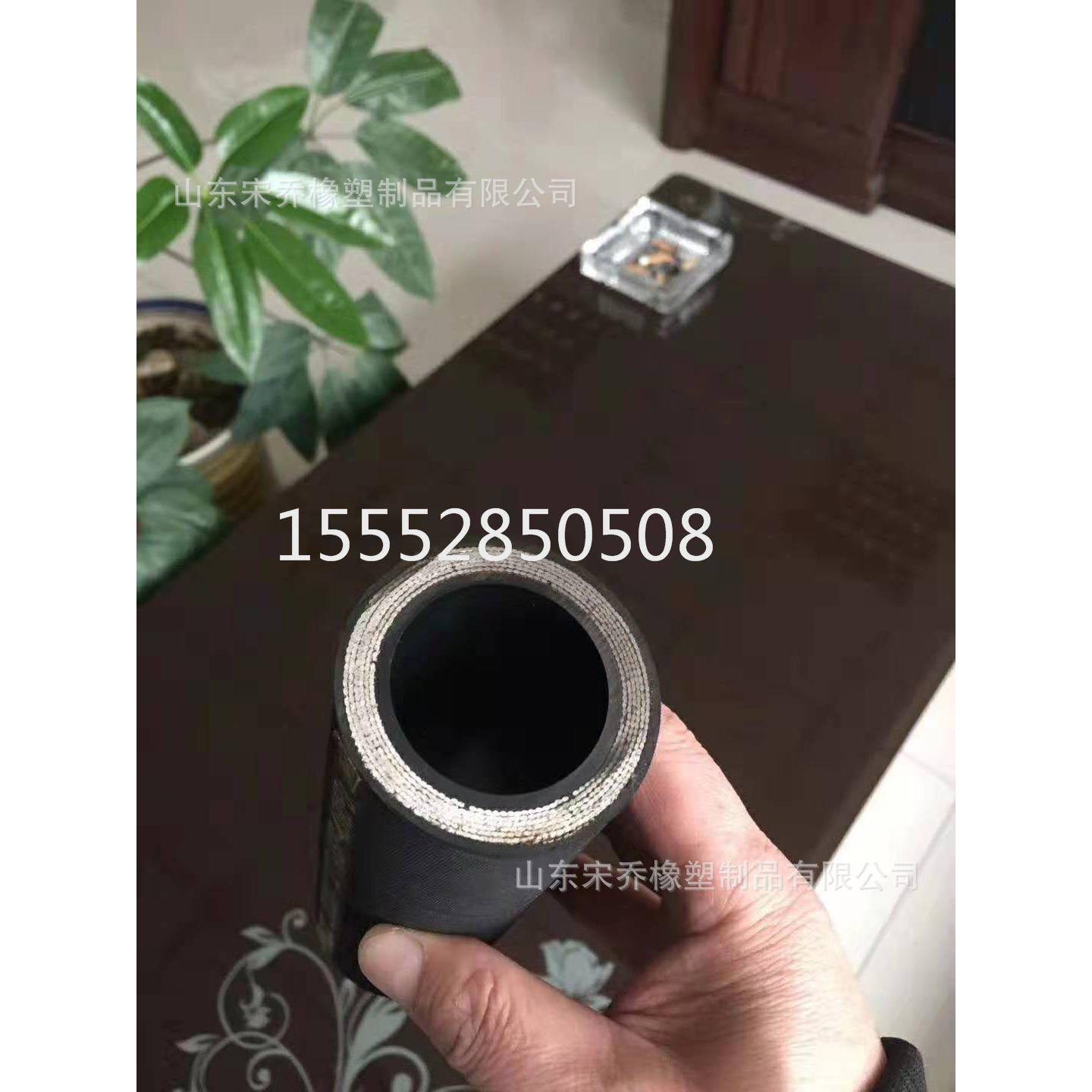 耐高压耐油加厚耐磨棉线编织橡胶管钢丝编织胶管19mm-50mm