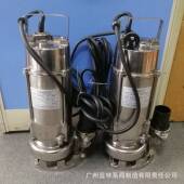 65WQ15 0.75耐腐蚀耐酸碱工业潜水泵单相不锈钢污水潜水泵