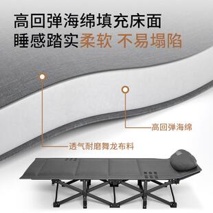折叠床办公室陪护看护单人午休躺椅家用多功能便携成人午睡行军床