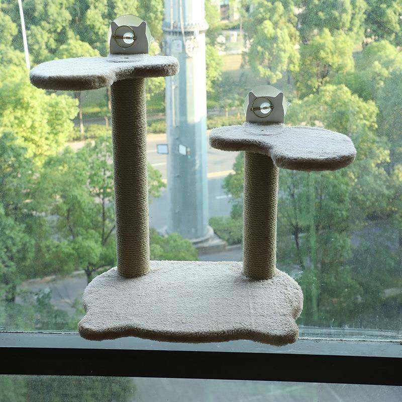 爬猫墙壁打孔架吸盘式窗户猫猫窝柱免瞭望台吸盘猫玻璃抓瞭望望台,自行车/骑行装备/零配件,更多零件/配件,淘宝优惠券,粉丝福利购,淘宝优惠卷