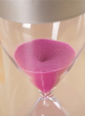 沙漏计时器儿童防摔五分钟防摔时间管理漏斗流沙瓶漏沙提醒定时器