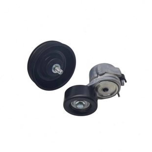 N7柴油JE4D25皮带张紧器涨紧轮过渡轮 N2S 适配黄海皮卡配件N2