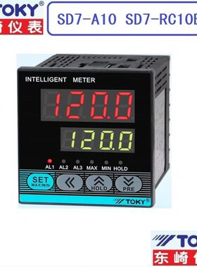东崎SD7/9-A10/RC10B/IRC10B转速表 频率表TOKY智能传感器显示表