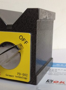 磁性V型块 PD-002 磁力座 强力磁性三角台V型90度 V型台磁铁性V型