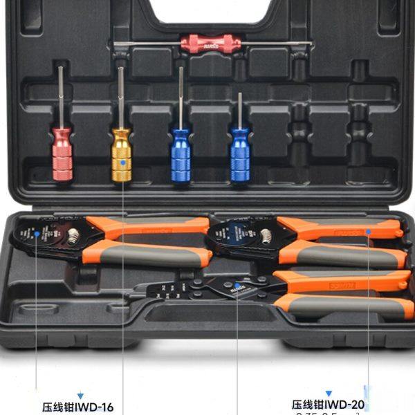 0460-215-16141插针孔汽车DT连接器16#插簧端子压线钳退针器组合