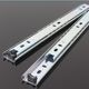 三节抽屉导轨 电脑桌键盘滑槽 27mm宽二节轨道 滚珠静音抽屉滑轨