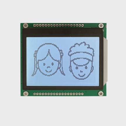 3.0寸lcd液晶屏12864cog点阵屏并液晶模块显示屏spi图形口/串口