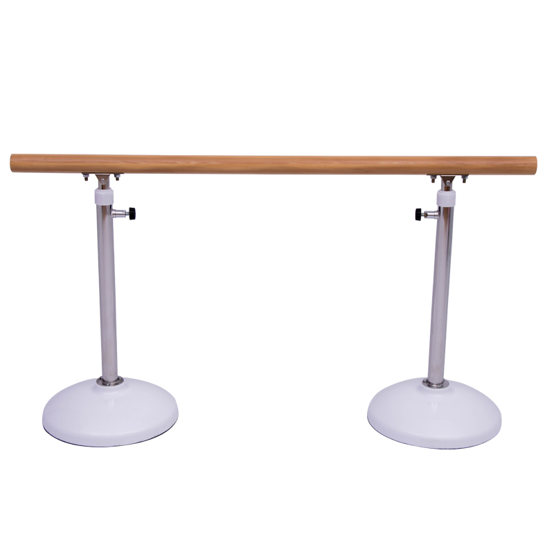 舞蹈把杆压腿器材粉色儿童家用升降加重底座练功辅助移动活动把干