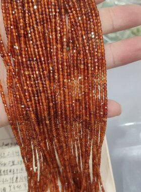 橙色石榴石方糖2.5mm