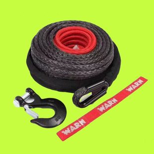 沃恩蜘蛛绞盘12mm*25m专用越野绞盘绳 蜘蛛绞盘进口迪尼玛纤维绳