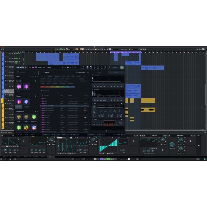 reFX Nexus 5 嘻哈音乐 电音 编曲 合成器插件 制作人乐器Win/Mac