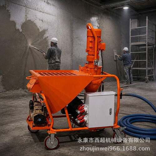 新款多功能压喷涂机腻子防水防火涂料真石漆水泥砂浆石膏喷漆