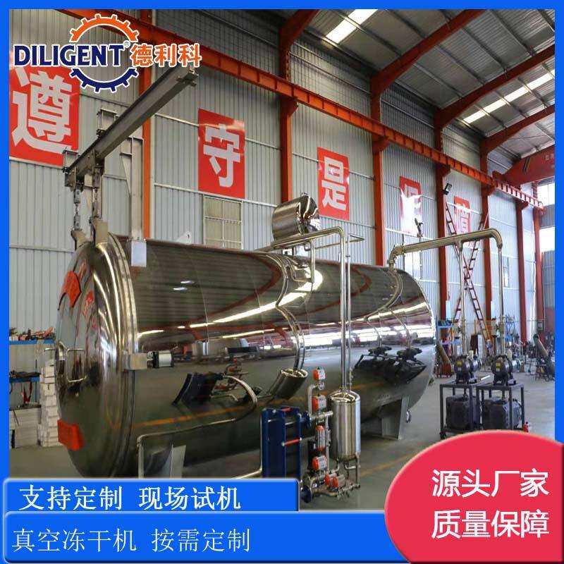 鹌鹑排骨冻干机 牛肉羊肉真空冻干设备 大骨羊背子真空冷冻干机