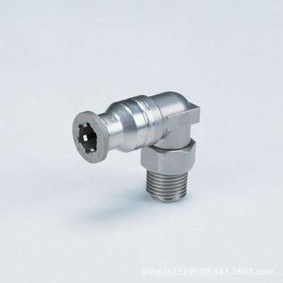 PISCO不锈钢接头L型弯头 SSL12-03 SSL12-04 SSL16-04