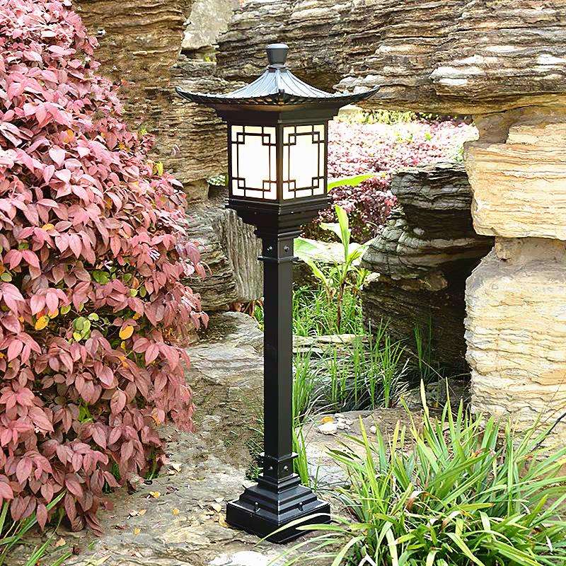 小区草坪灯户外景观灯公园铝材草地灯别墅矮柱灯LED庭院灯草皮灯