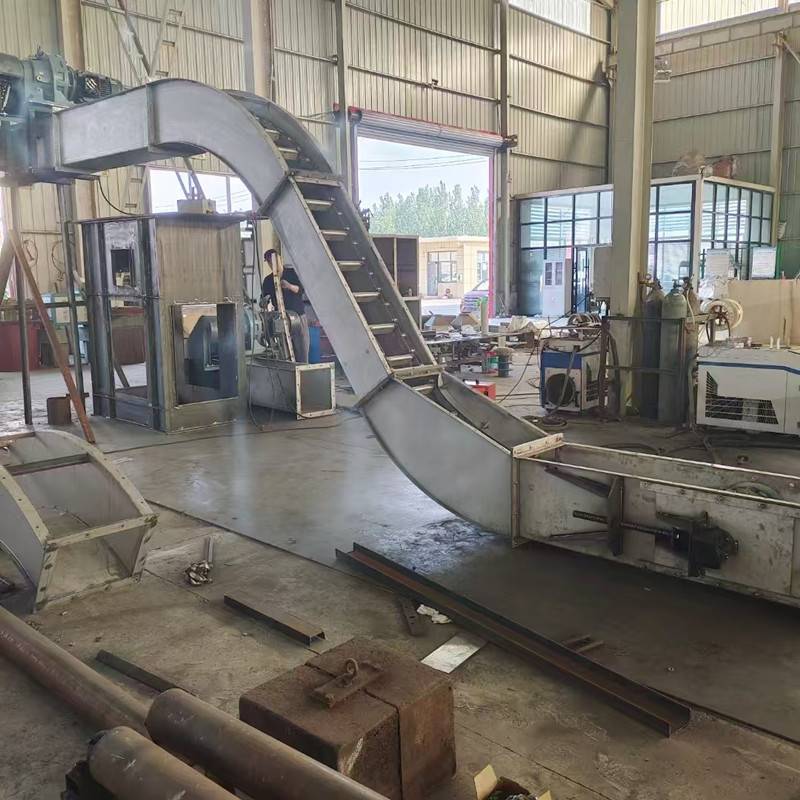 定制爬坡输送机链条式提升机煤矿刮板机粉尘颗粒输送 刮板输送机