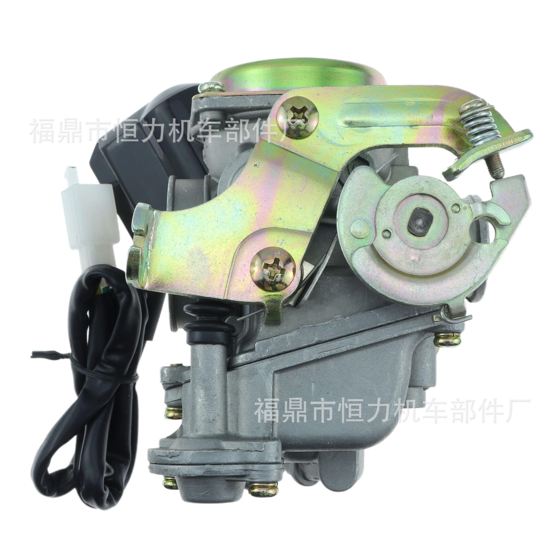 豪迈GY6 48 50 60 80cc cvk化油器 PD19J 通用48助力摩托车化油器