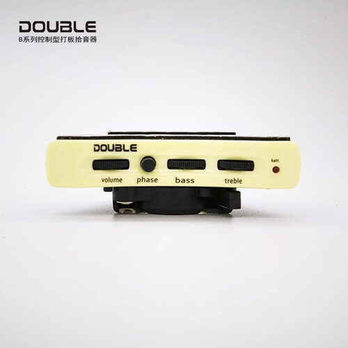 Double德博B1G B2G民谣吉他拾音器开孔打板压电古典音孔A1G A2G