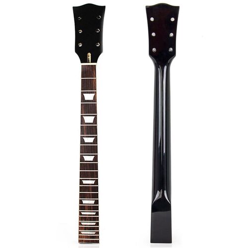 22品枫木电吉他琴柄琴颈玫瑰木指板 for Gibson Les Paul LP (黑)