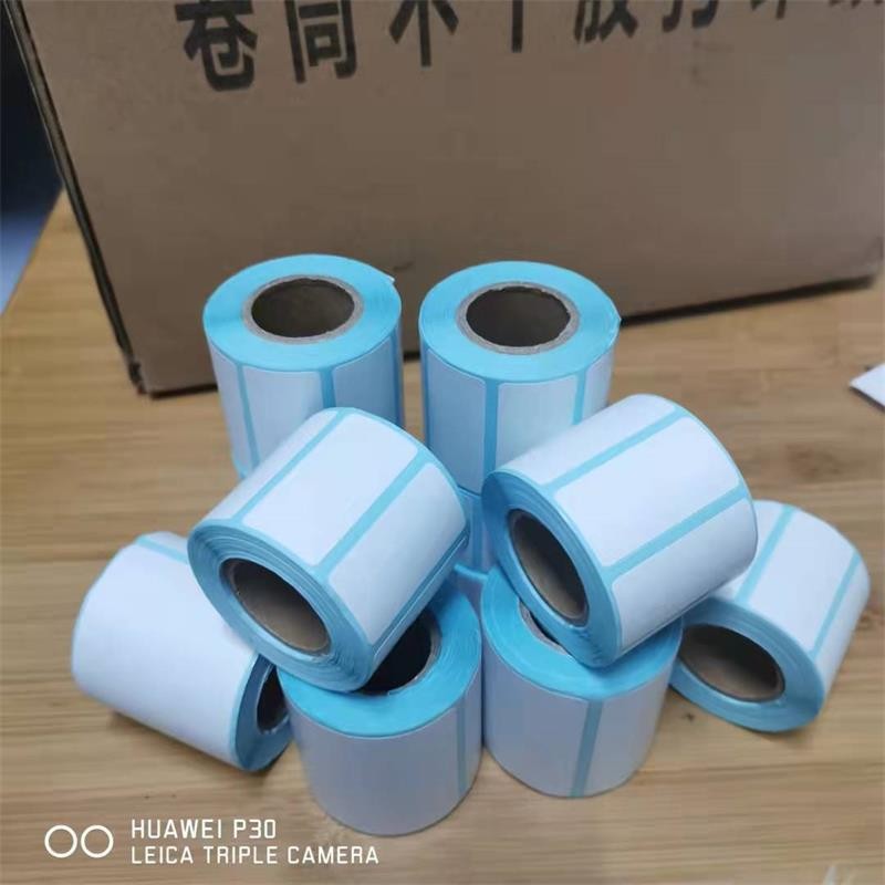 三防热敏不干胶2.8管心间隔6毫米蓝牙便携带打印机专用打印标签纸