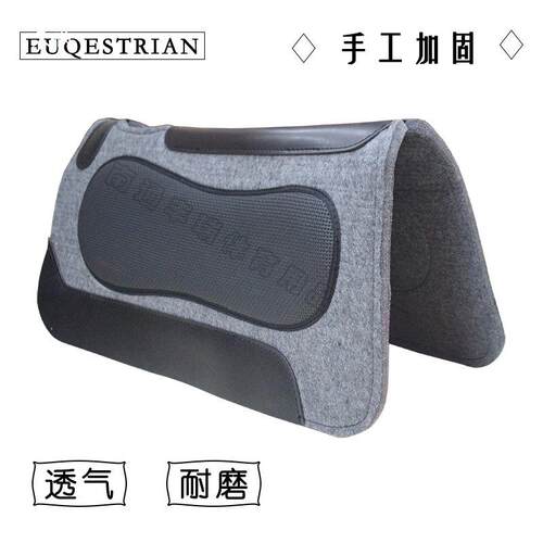 加厚西部毛毡鞍垫防透打背吸汗气马汗垫西部马汗屉减震th%hj#hj缓