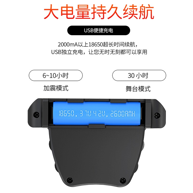 免开孔吉他加振拾音器音孔拾音器民谣吉他电箱琴改装通用配件