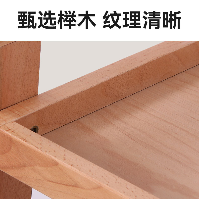 多功能画车美术生专用油画颜料工具置物架三层移动画具收纳推车
