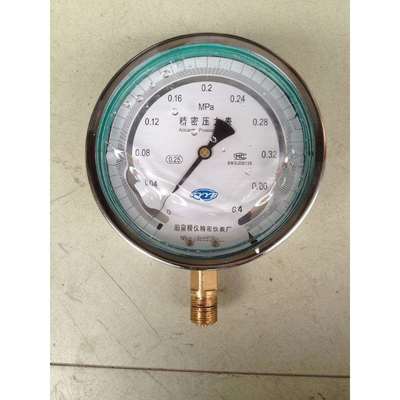 阳泉精密压力表 YNB-150 0.25级 0.4MPA 螺纹20*1.5MM