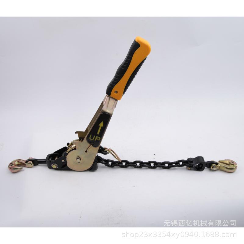 货板车钢卷链条双钩收紧器拉紧器手扳葫芦大件捆绑器固定器