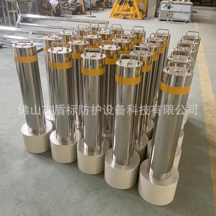 合肥车位守护神防撞柱 活动拆卸柱可挪走不锈钢路桩护柱 现货供应