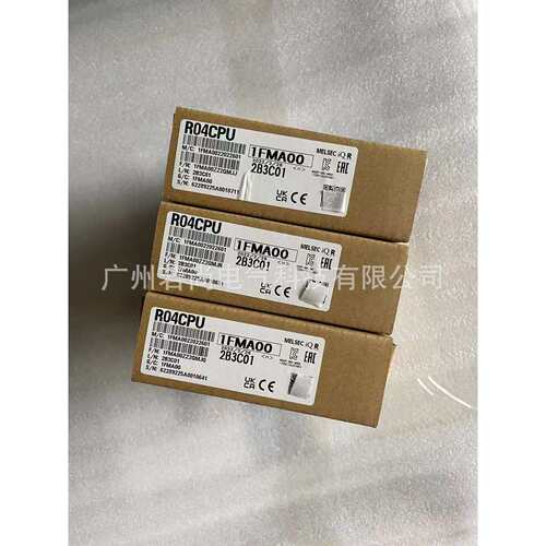 iQ-R系列CPU R04CPU R04ENCPU 40K步 带CC-Link IE口 以太网口