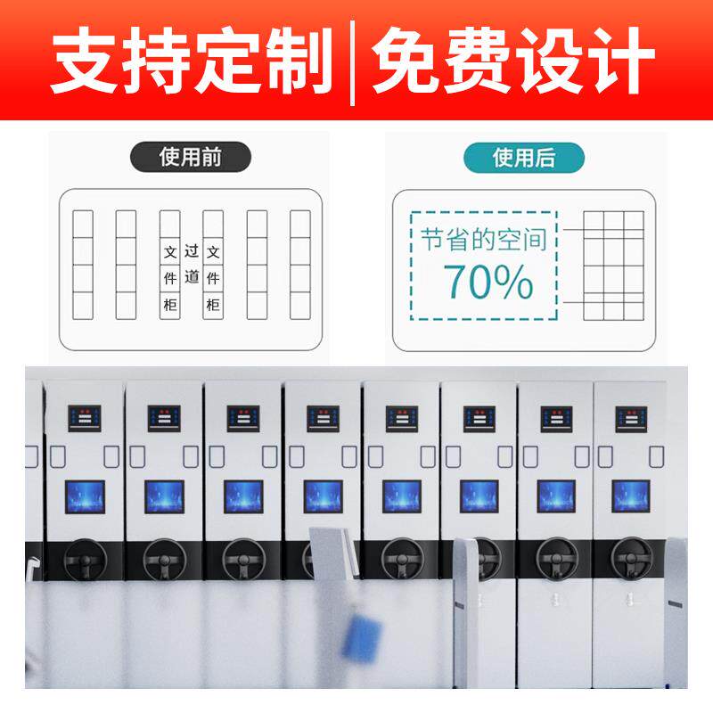 销售博物馆密集柜 古董文物柜油画瓷器存放柜手摇移动货架存放柜