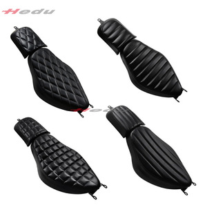 哈雷摩托车改装配件XL883 1200N X48前后坐垫 分体双人座垫皮座