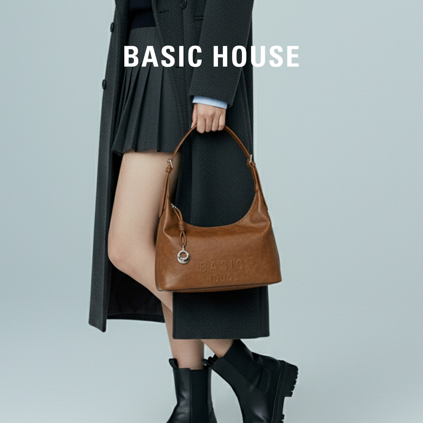 百家好单肩腋下包女款2026年新款高级感hobo包单肩手提通勤腋下包