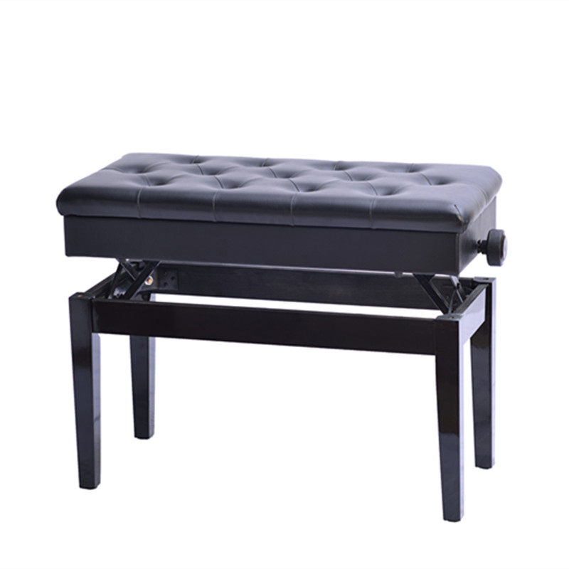 钢琴凳可升降实木带书箱双人电子练琴凳儿童钢琴椅可调节古筝凳子