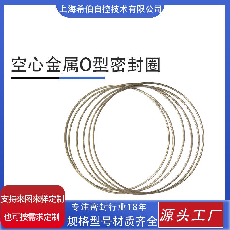 基本型 空心金属密封圈 耐高温 高压 平衡 防尘密封环耐磨