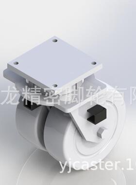 12英寸8吨可配合电磁锁刹车脚轮 超重型MC901尼龙脚轮 江龙脚轮