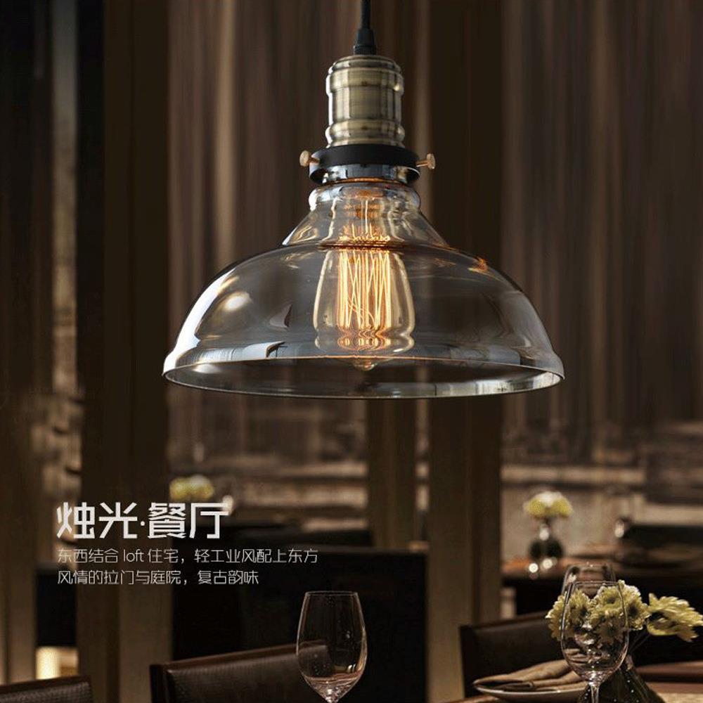 工厂供应楼梯吧台单头酒吧创意咖啡厅北欧餐厅吊灯简约玻璃灯具