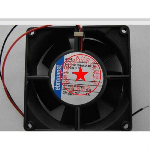 3314H 德国进口 24V 220MA 5.3W 92*92*32MM高端设备风扇