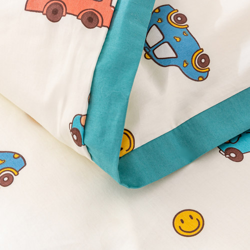 A类60s全棉儿童卡通被套120x150定制婴儿幼儿园被罩150x200单人床